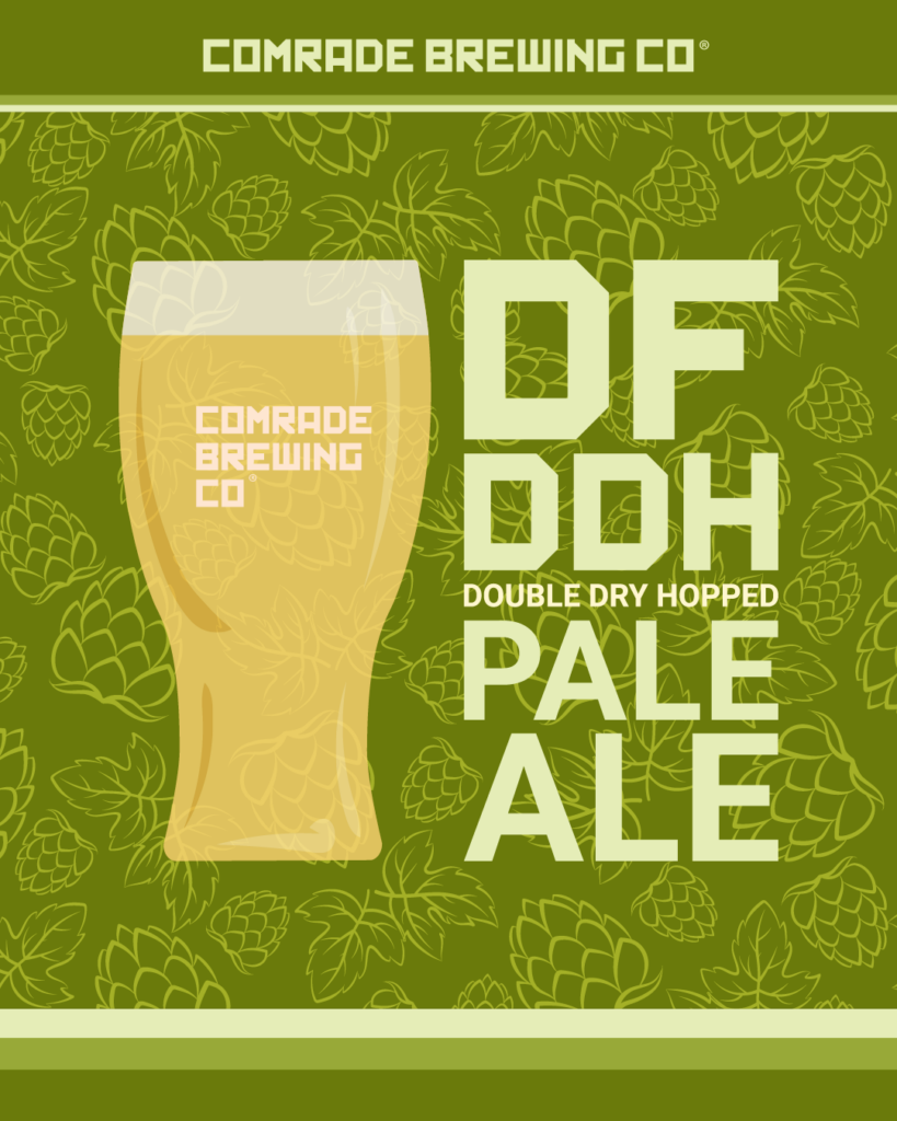 Comrade Brewing Co. DF DDH (Double Dry Hopped) Pale Ale