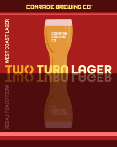 Comrade Brewing Co. Two Turn Lager West Coast Lager