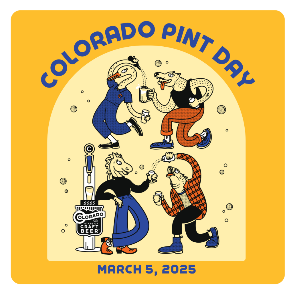 Colorado Pint Day, March 5, 2025. Colorado the State of Craft Beer